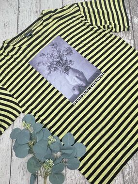 Publish Striped Personal Growth Graphic T Shirt